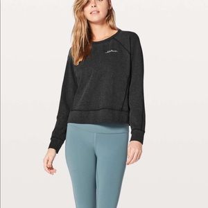 lululemon athletica Black Sweatshirt
